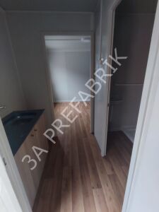Ofis Konteyner-İki Odalı WC Duşlu Çay Ocaklı - 3A Prefabrik