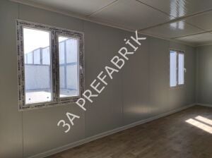 Yemekhane Birleşimli Konteyneri 63m2.- 3A Prefabrik