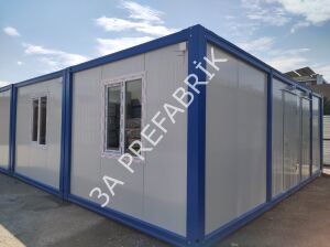 Yemekhane Birleşimli Konteyneri 63m2.- 3A Prefabrik