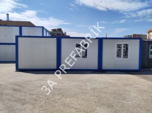 Yemekhane Birleşimli Konteyneri 63m2.- 3A Prefabrik