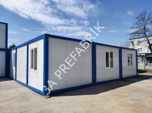 Yemekhane Birleşimli Konteyneri 63m2.- 3A Prefabrik