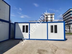 Yemekhane Birleşimli Konteyneri 63m2.- 3A Prefabrik
