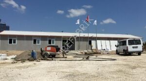 Tek Katlı Prefabrik Ofis Binası 189m2.- 3A Prefabrik
