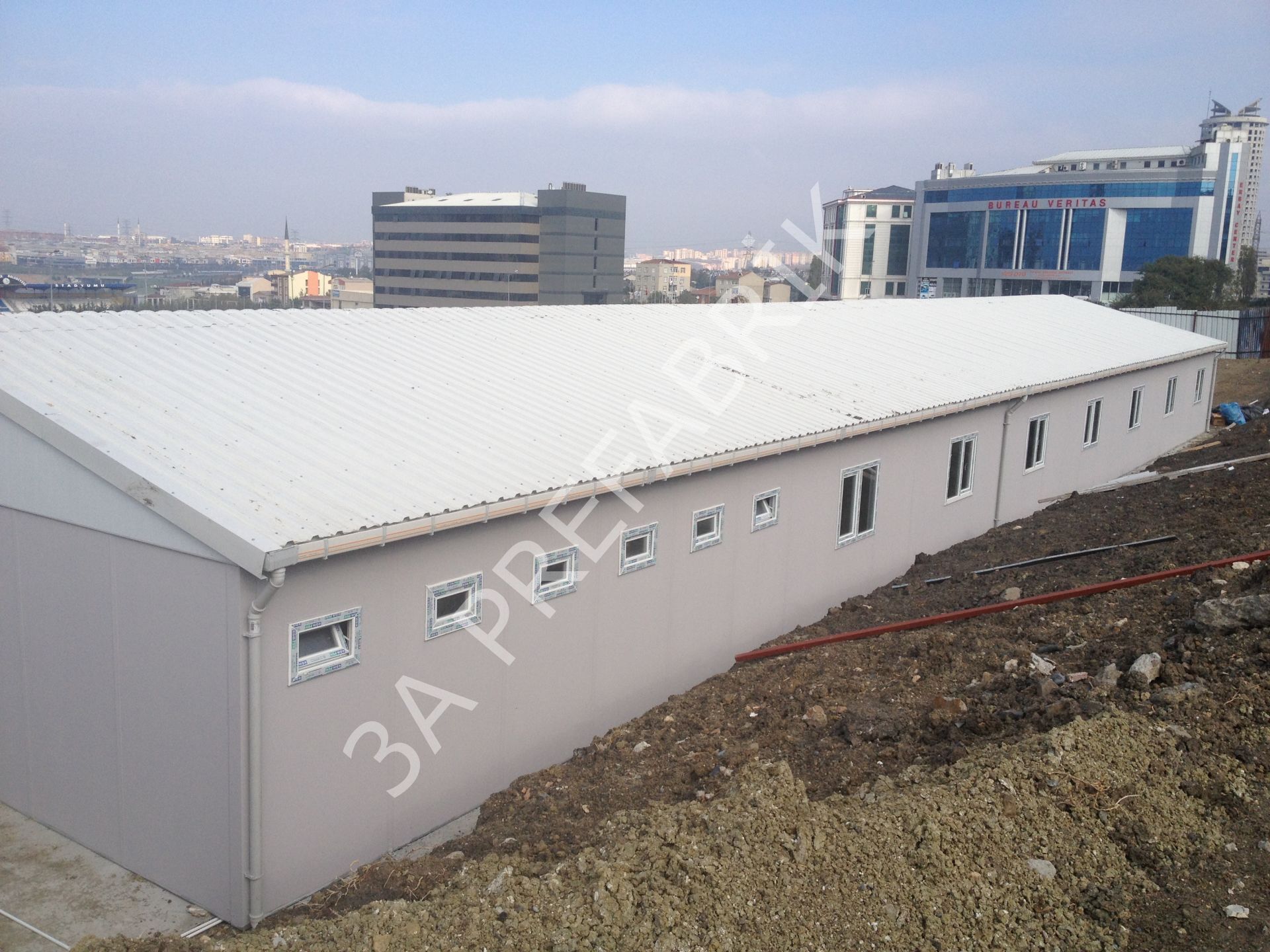 Prefabrik Şantiye Yapılar- 3A Prefabrik (205m2)
