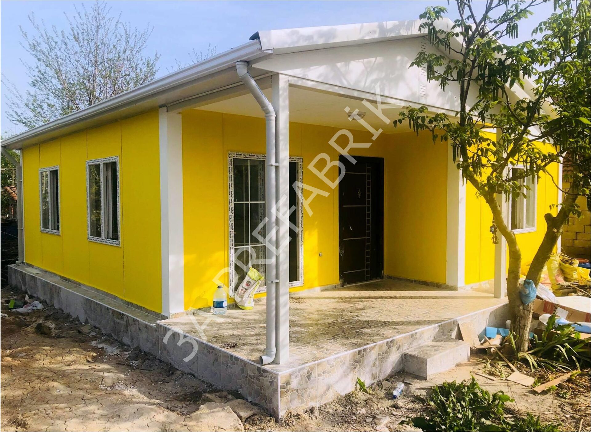 Zonguldak Ereğli Prefabrik Evler (82m2.)- 3A Prefabrik