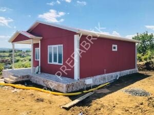 Zonguldak Ereğli Prefabrik Evler (82m2.)- 3A Prefabrik