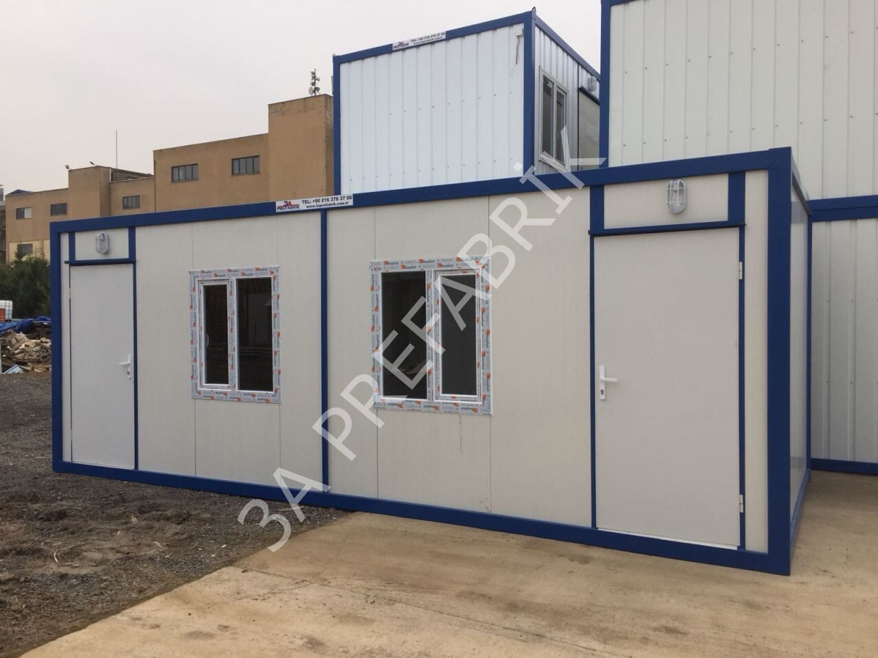 İki Odalı  Konteyner K201- 3A Prefabrik