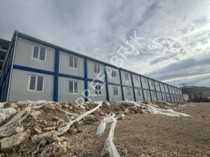 64 adet  Kamp Şantiye Yatakhane Birleşimli Konteyner- 3A Prefabrik