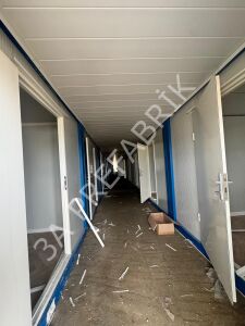 64 adet  Kamp Şantiye Yatakhane Birleşimli Konteyner- 3A Prefabrik