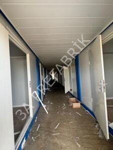 64 adet  Kamp Şantiye Yatakhane Birleşimli Konteyner- 3A Prefabrik