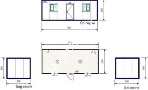 Gebze Demonte Konteyner -3A PREFABRİK