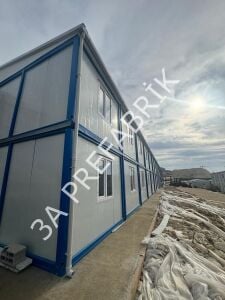Şantiyeler İçin  Yatakhane Birleşimli Konteynerleri- 3A Prefabrik Bizi Arayın