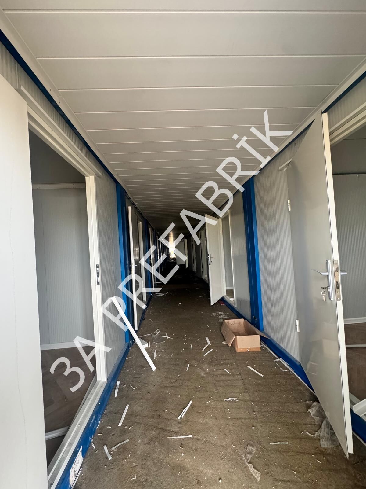 Şantiyeler İçin Yatakhane Birleşimli Konteynerleri- 3A Prefabrik