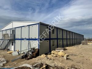 Şantiyeler İçin  Yatakhane Birleşimli Konteynerleri- 3A Prefabrik