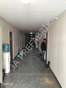 Prefabrik Şantiye Yatakhane Binası 437m2.-3A Prefabrik
