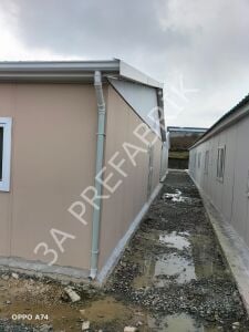 Prefabrik Şantiye Yatakhane Binası 437m2.-3A Prefabrik