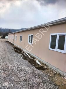 Prefabrik Şantiye Yatakhane Binası 437m2.-3A Prefabrik