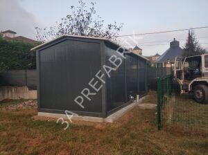 BEŞİK ÇATILI KONTEYNER - 3A PREFABRİK (K102)