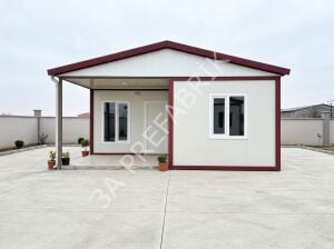 Bağ Bahçeye Yaşam Birleşimli Konteyner- 3A Prefabrik 42m2.