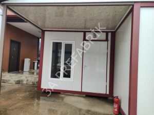 Bağ Bahçeye Yaşam Birleşimli Konteyner- 3A Prefabrik 42m2.