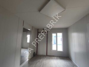 Bağ Bahçeye Yaşam Birleşimli Konteyner- 3A Prefabrik 42m2.