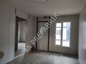 Bağ Bahçeye Yaşam Birleşimli Konteyner- 3A Prefabrik 42m2.