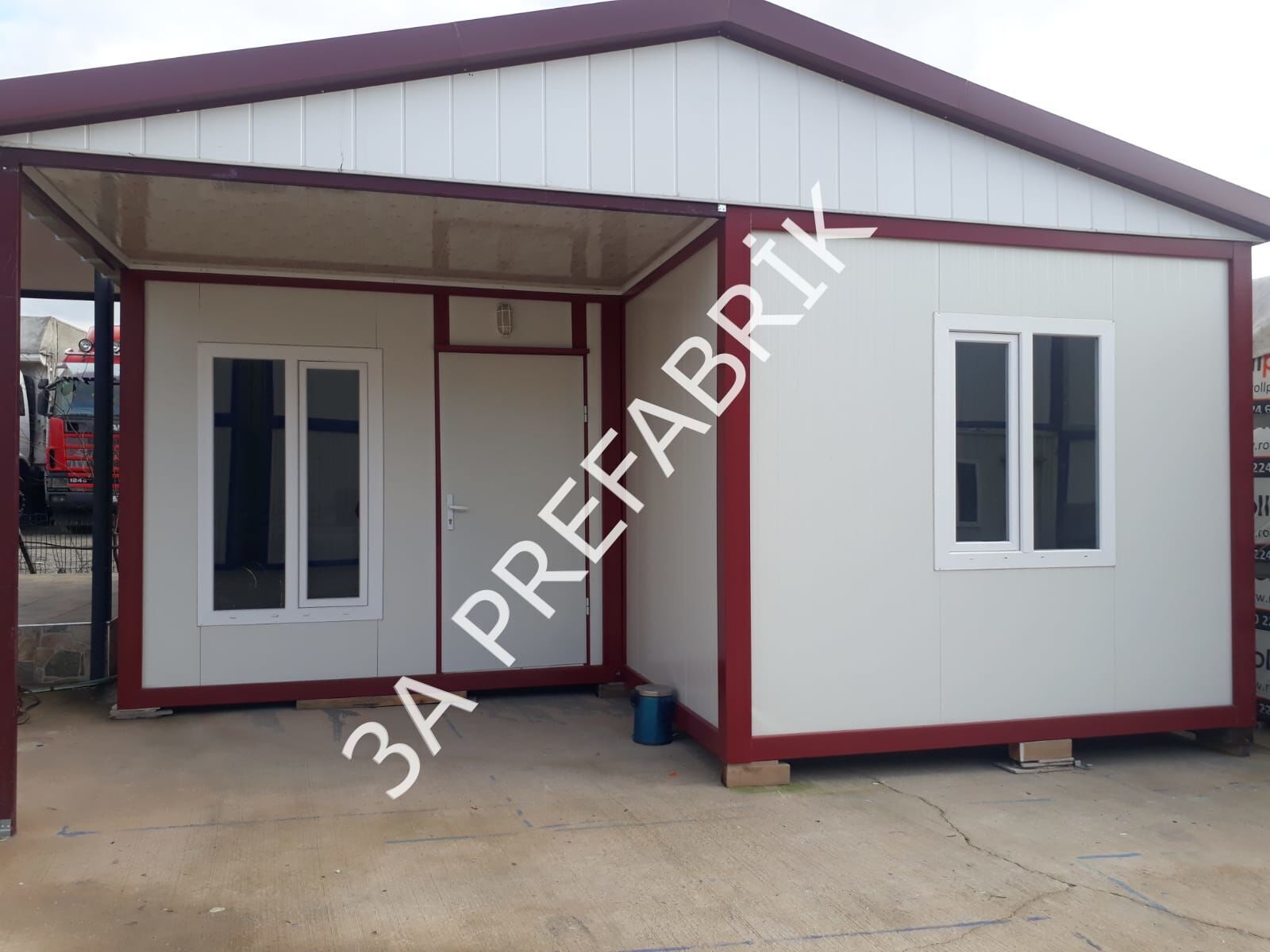 2+1 Ev Konteyner Fiyatları- 3A Prefabrik 42m2