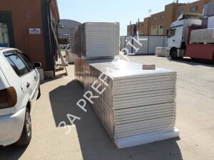 EPS Dolgulu Cephe Sandviç Panel - 3A Prefabrik