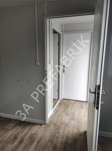 İki Odalı WC'li Ofis Konteyneri K302- 3A Prefabrik