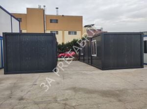 İki odalı WC'li Şantiye Yakam Konteyneri K305