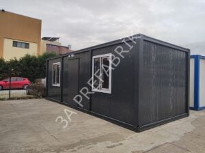 İki odalı WC'li Şantiye Yakam Konteyneri K305