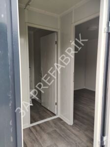 İki odalı WC'li Şantiye Yakam Konteyneri K305