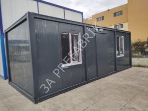 İki odalı WC'li Şantiye Yakam Konteyneri K305