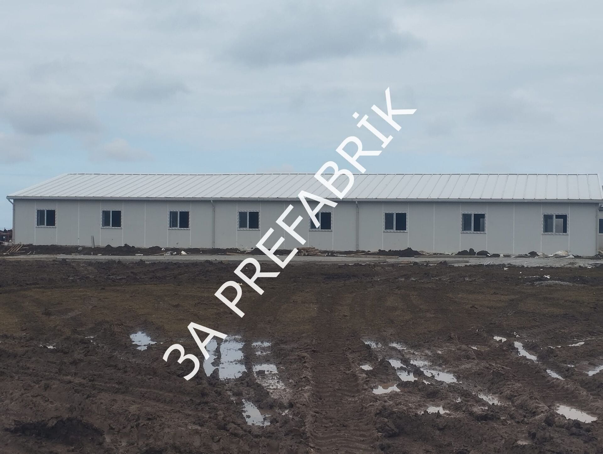 Prefabrik Şantiye Fiyatları ve Modelleri -Yatakhane-304m2. - 3A Prefabrik